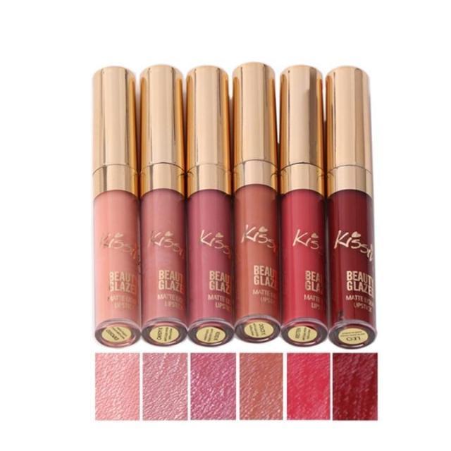 Gadgets d'Eve MATLIP™ : Rouge à Lèvres Liquide Matte Longue Durée/ Pack de 6