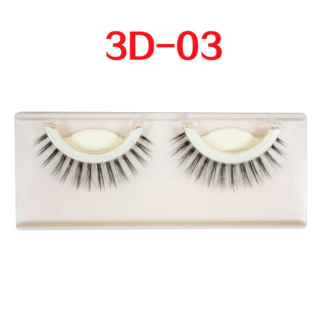 Gadgets d'Eve 3D-03 NATUCIL™ : Faux-Cils Réutilisables Auto-adhésifs