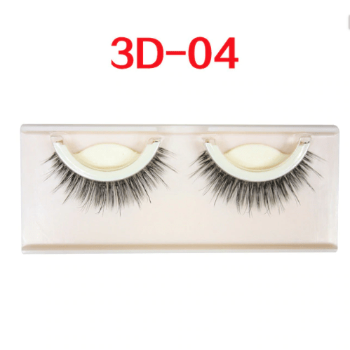 Gadgets d'Eve 3D-04 NATUCIL™ : Faux-Cils Réutilisables Auto-adhésifs