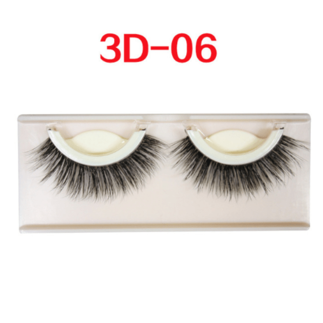 Gadgets d'Eve 3D-06 NATUCIL™ : Faux-Cils Réutilisables Auto-adhésifs