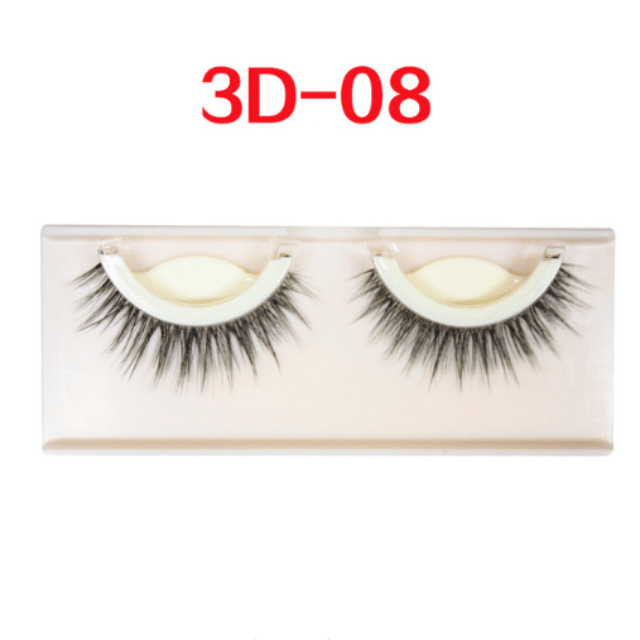 Gadgets d'Eve 3D-08 NATUCIL™ : Faux-Cils Réutilisables Auto-adhésifs