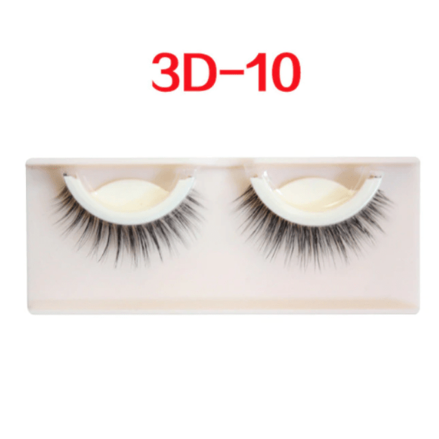 Gadgets d'Eve 3D-10 NATUCIL™ : Faux-Cils Réutilisables Auto-adhésifs